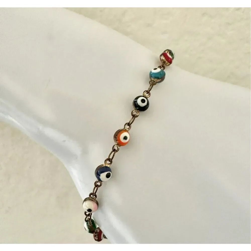 Evil eye colorful bracelet